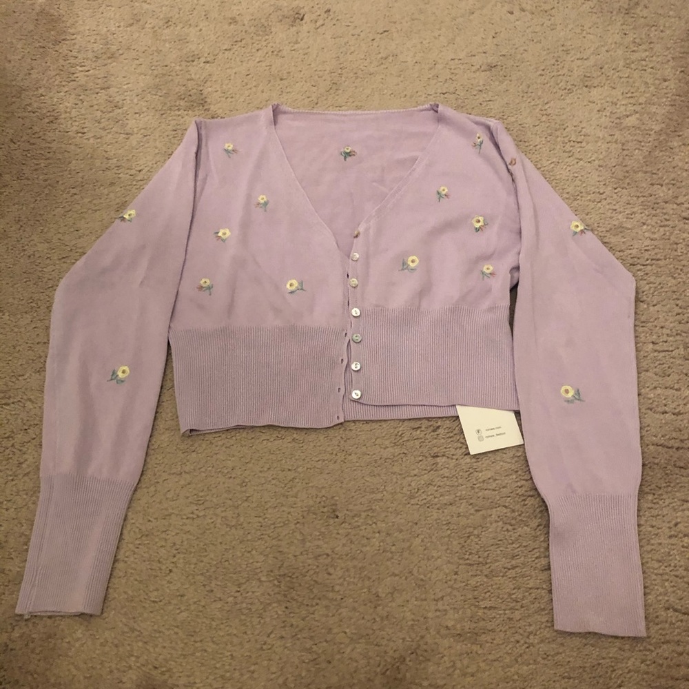 Lavender sweater